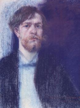 Autoportret St. Wyspiaskiego z roku 1894