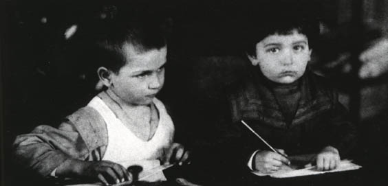 Dzieci Wyspiaskiego - Mietek i Sta - 1905r