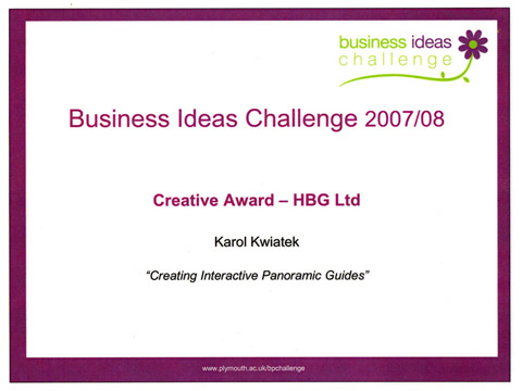 Creative Award - Business Ideas Challenge