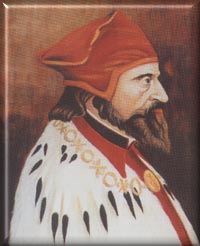 Portret rektora Stanisawa Skalbmierczyka, pdzla ks. Tadeusza Szota, proboszcza w Skalbmierzu